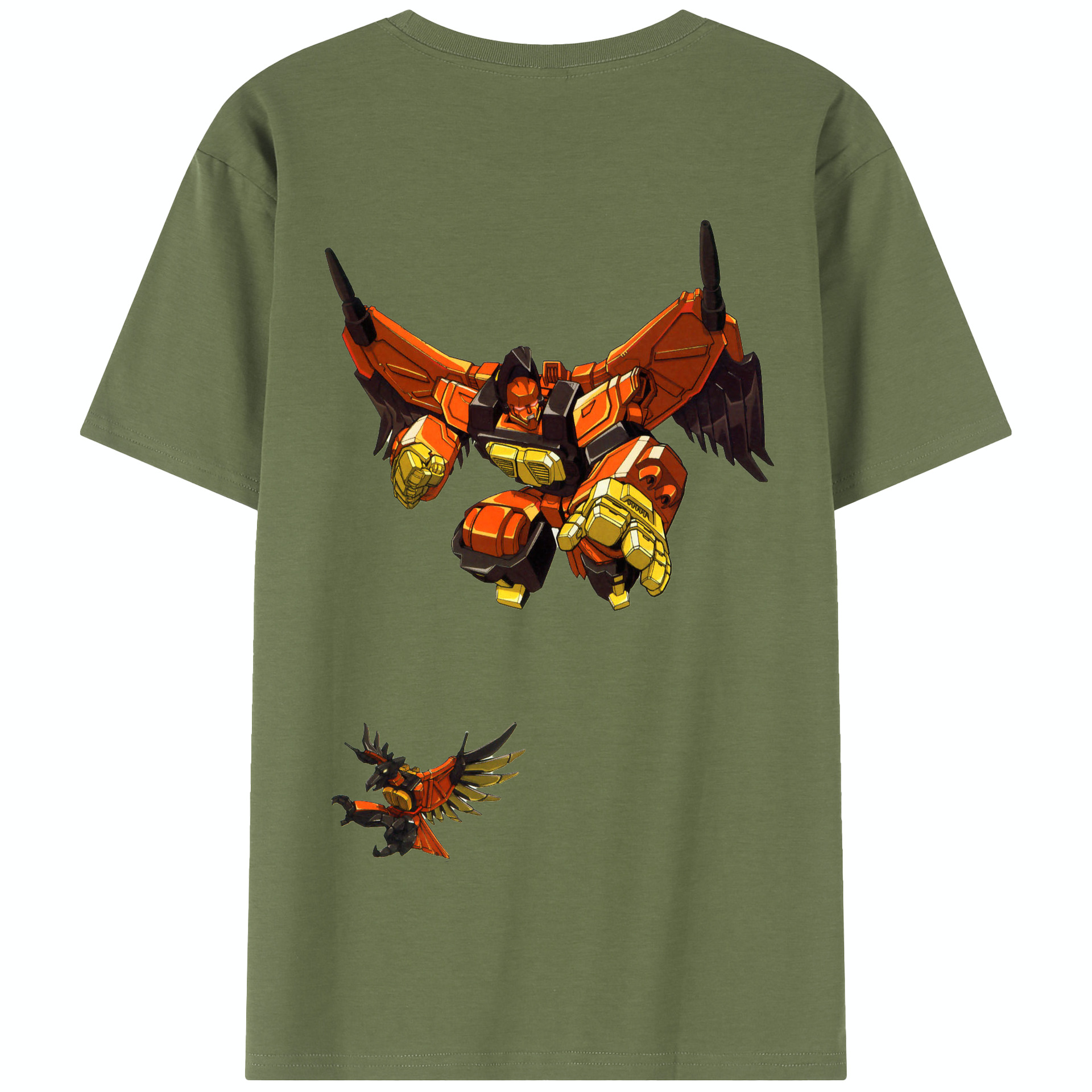 （画像用）  綿100％半袖Tシャツ（背面プリント）